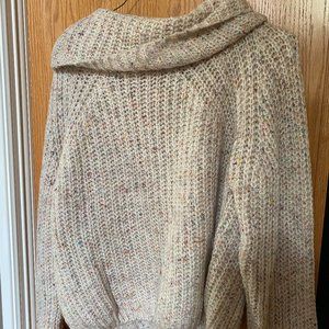 Chunky cream sweater